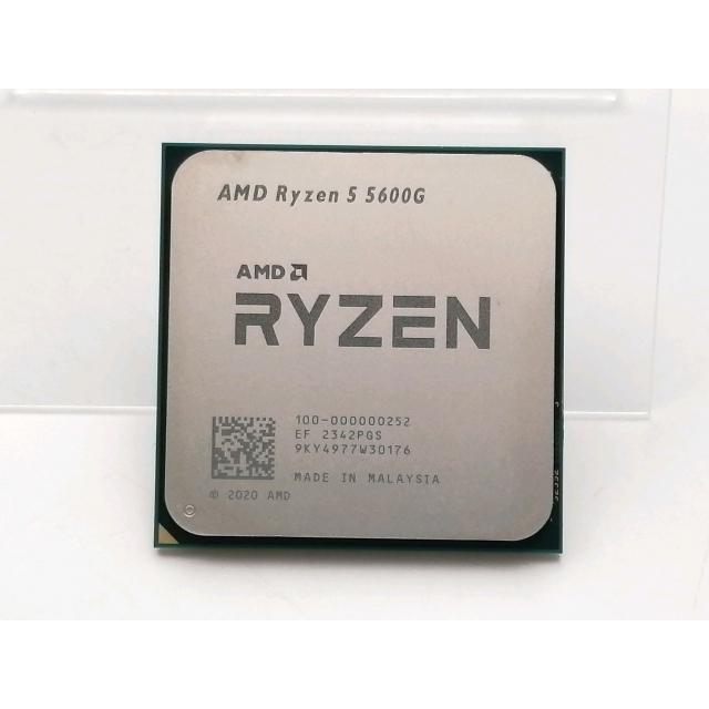 中古】AMD Ryzen 5 5600G (3.9GHz/TC:4.4GHz) BOX AM4/6C/12T/L3 16MB