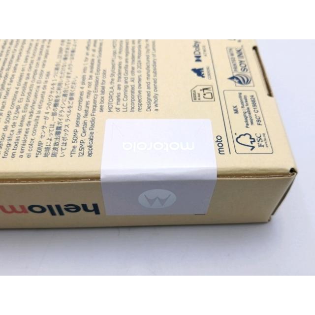 未使用】MOTOROLA 国内版 【SIMフリー】 moto g05 フレッシュ