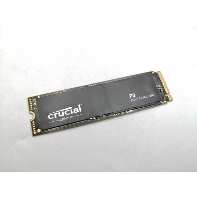中古】Crucial P3(CT2000P3SSD8) 2TB/M.2 2280(PCIe3.0 NVMe)【EC