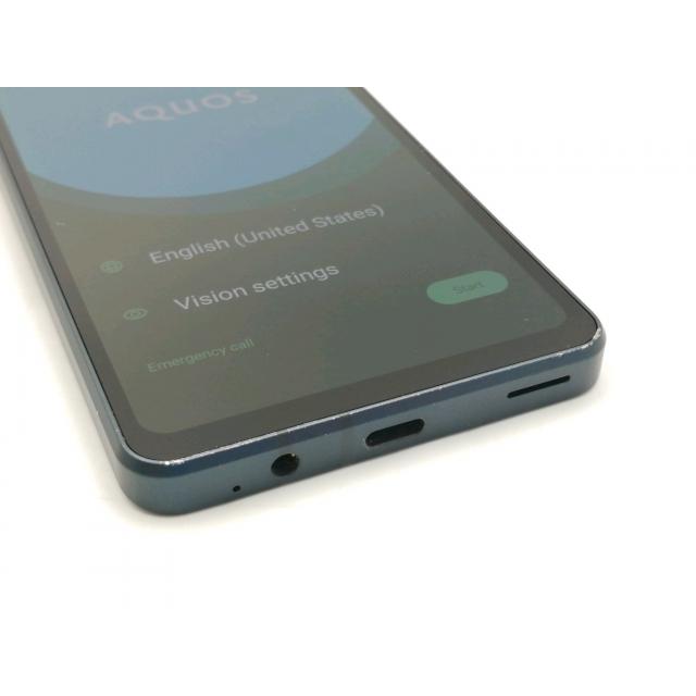 中古】SHARP 国内版 【SIMフリー】 AQUOS sense8 コバルトブラック 6GB