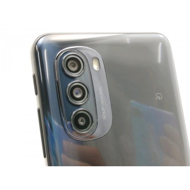 中古】MOTOROLA 国内版 【SIMフリー】 moto g52j 5G II インクブラック