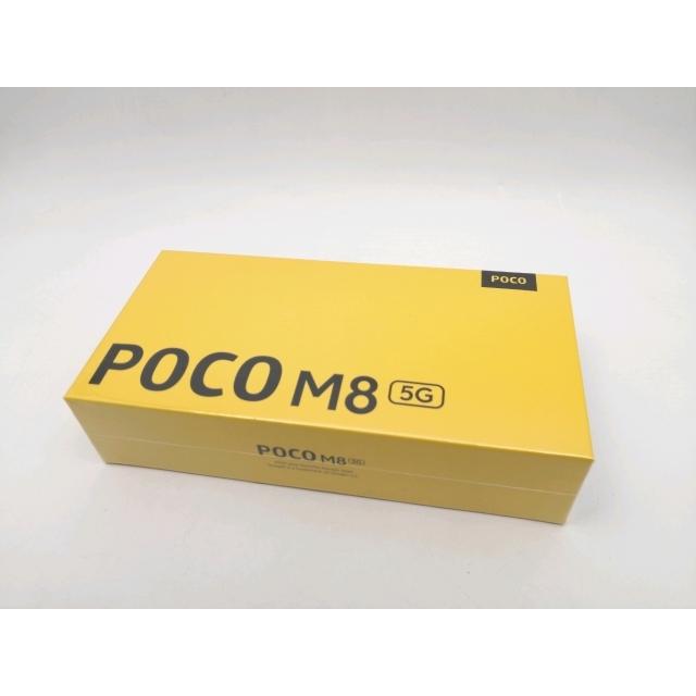未使用】Xiaomi 国内版 【SIMフリー】 POCO M8 5G ブラック 8GB 256GB