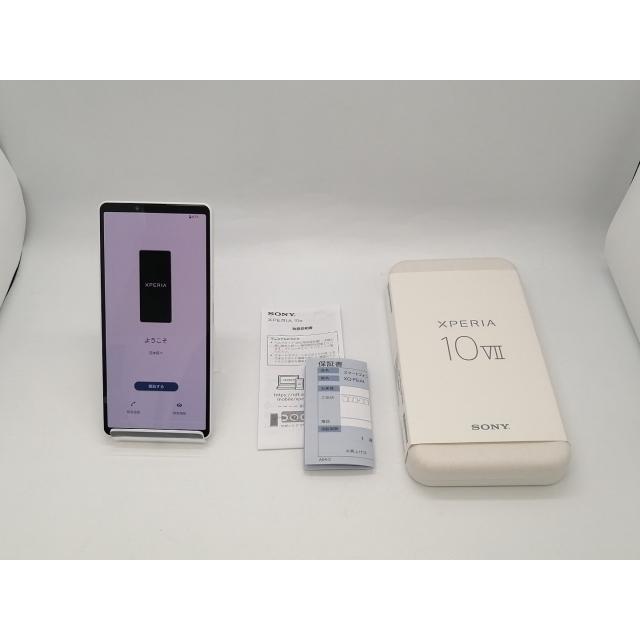 中古】SONY 国内版 【SIMフリー】 Xperia 10 VII ホワイト 8GB 128GB