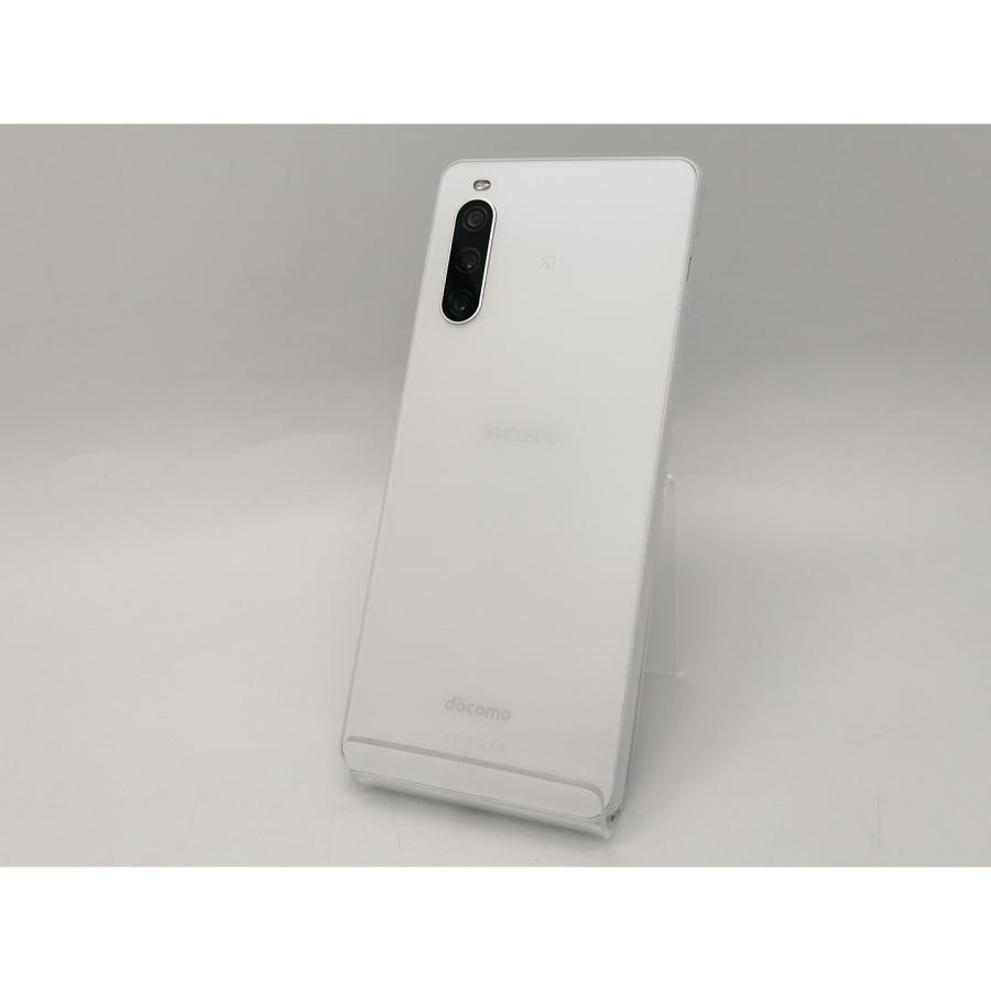 中古】SONY docomo 【SIMフリー】 Xperia 10 IV ホワイト 6GB 128GB SO