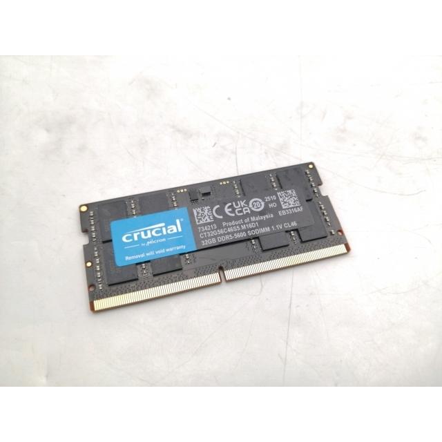 中古】262PIN SODIMM 32GB DDR5-5600(PC5-44800)【ノートPC用】【EC