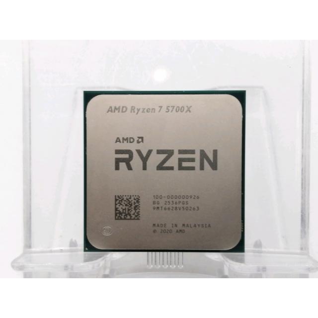 中古】AMD Ryzen 7 5700X (3.4GHz/TC:4.6GHz) bulk AM4/8C/16T/L3 32MB