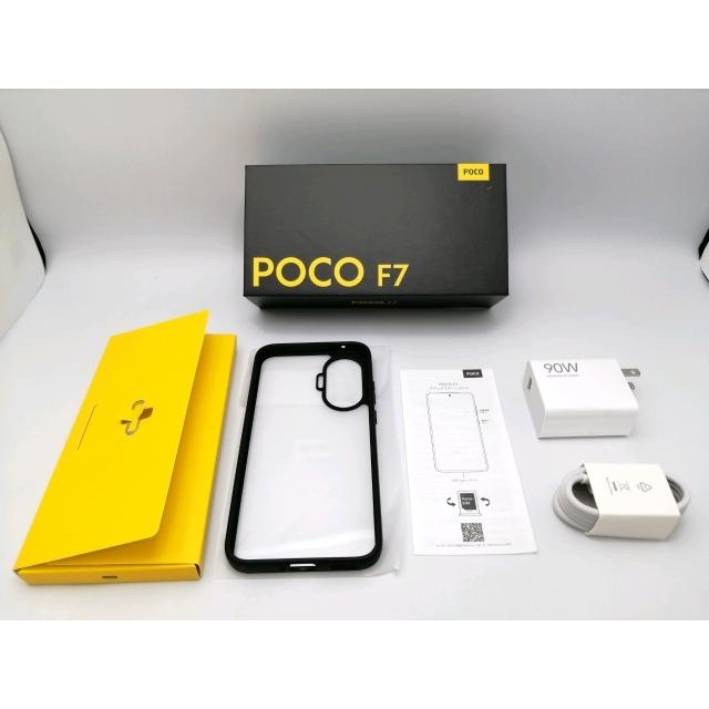 中古】Xiaomi 【SIMフリー】 Poco F7 シルバー 12GB 256GB 25053PC47G