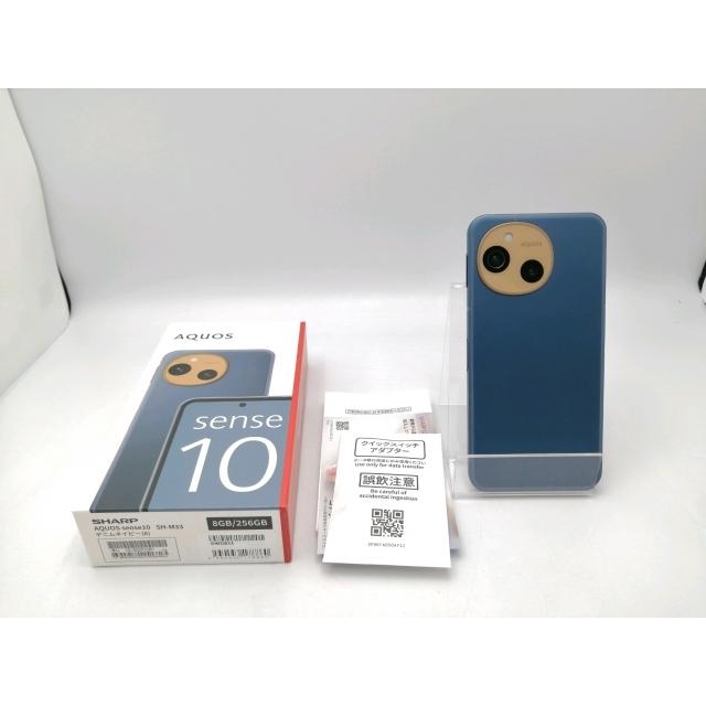 中古】SHARP 国内版 【SIMフリー】 AQUOS sense10 8GB 256GB デニム
