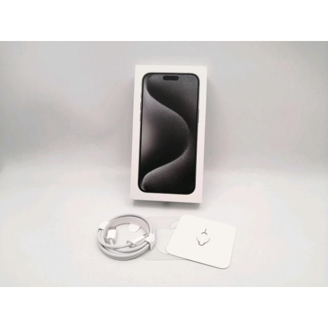 中古】Apple 国内版 【SIMフリー】 iPhone 15 Pro Max 1TB ブラック