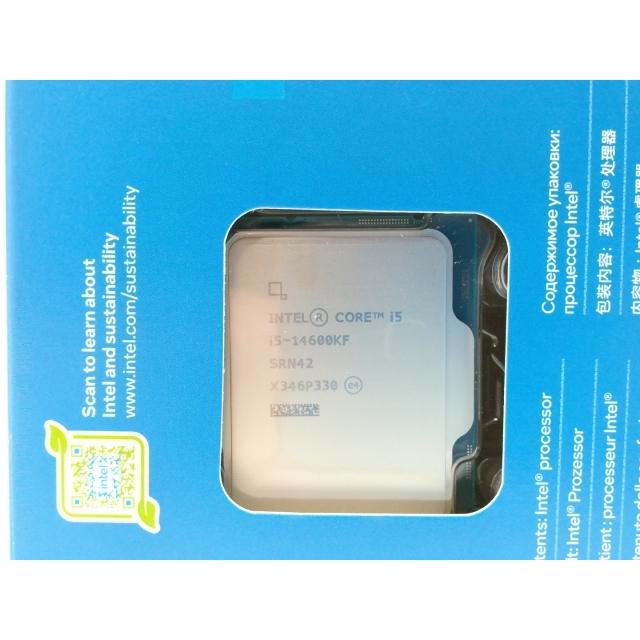 未使用】Intel Core i5-14600KF(3.5GHz) Box LGA1700/14C(P:6C/E:8C