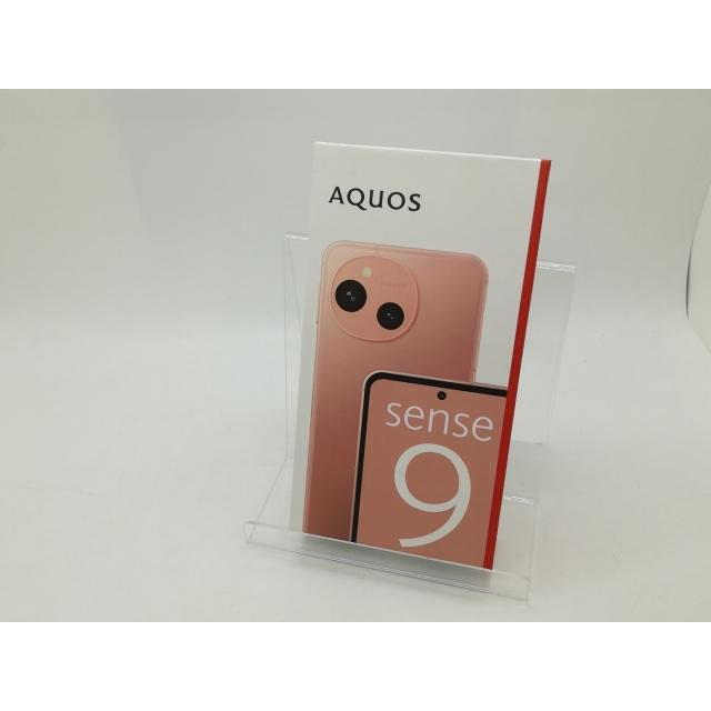 未使用】SHARP 国内版 【SIMフリー】 AQUOS sense9 コーラル 6GB 128GB