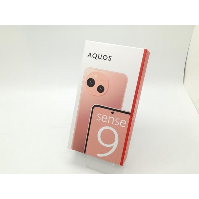 未使用】SHARP 国内版 【SIMフリー】 AQUOS sense9 コーラル 6GB 128GB