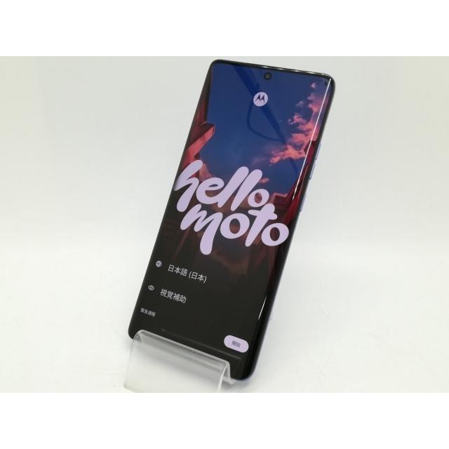 中古】MOTOROLA 国内版 【SIMフリー】 edge 50 pro リュクスラベンダー