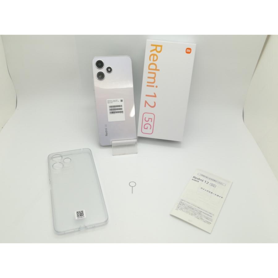 中古】Xiaomi au 【SIMフリー】 Redmi 12 5G 4GB 128GB ポーラー