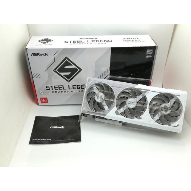 中古】ASRock Radeon RX 9070 XT Steel Legend 16GB RX9070XT/16GB