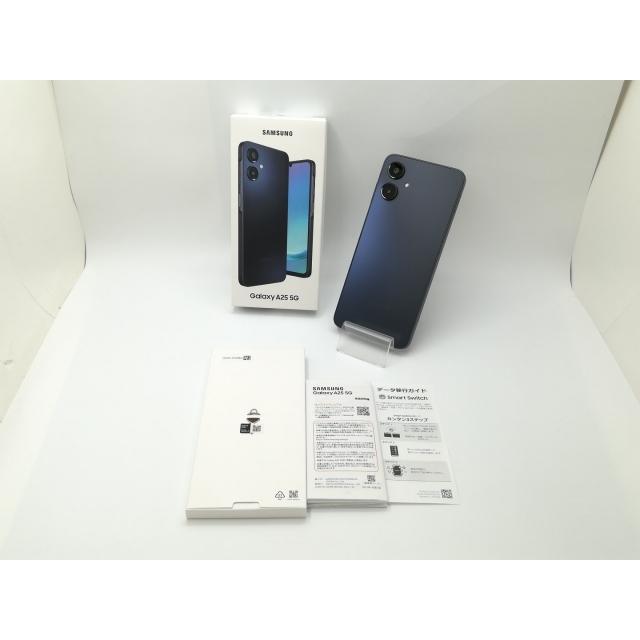 中古】SAMSUNG au 【SIMフリー】 Galaxy A25 5G ブラック 4GB 64GB