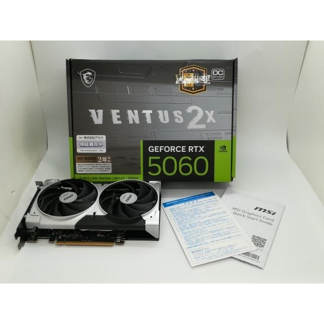 中古】MSI GeForce RTX 5060 8G VENTUS 2X OC RTX5060/8GB(GDDR7