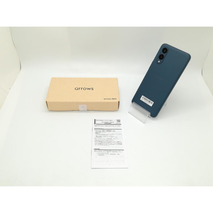 中古】FCNT 楽天モバイル 【SIMフリー】 arrows We2 ネイビー