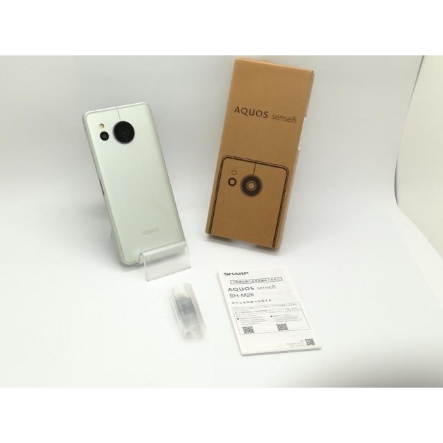 中古】SHARP 楽天モバイル 【SIMフリー】 AQUOS sense8 ペールグリーン