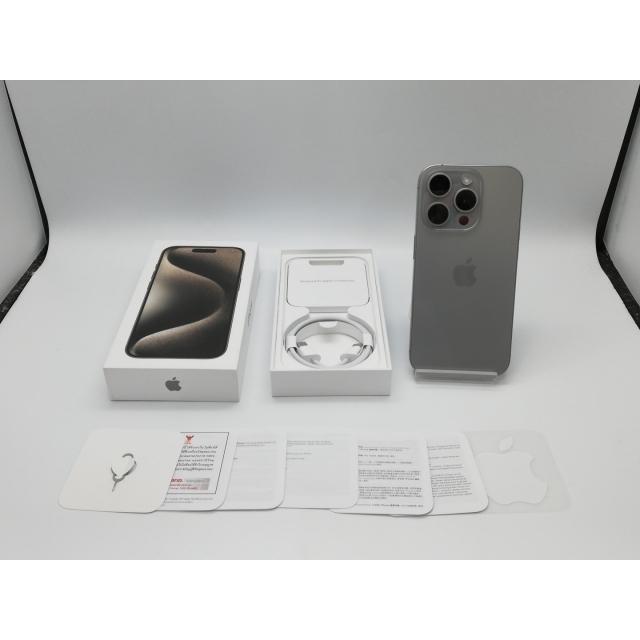 中古】Apple 海外版 【SIMフリー】 iPhone 15 Pro 512GB ナチュラル