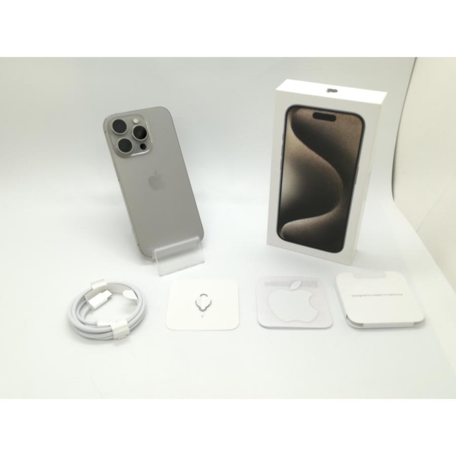 中古】Apple 海外版 【SIMフリー】 iPhone 15 Pro 512GB ナチュラル