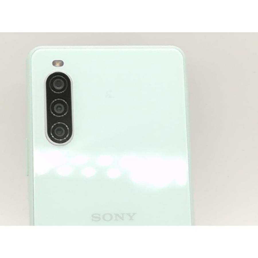 中古】SONY au 【SIMロック解除済み】 Xperia 10 II ミント 4GB 64GB