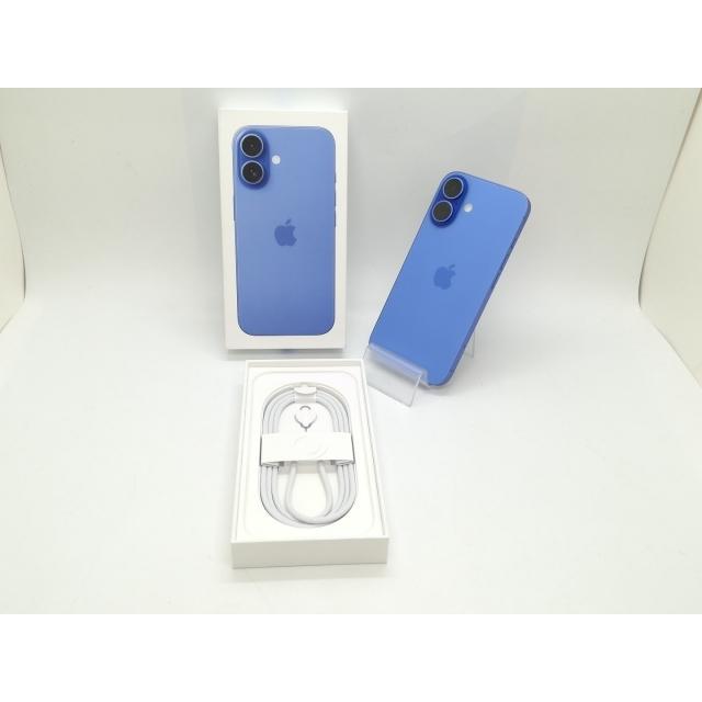 中古】Apple UQmobile 【SIMフリー】 iPhone 16 128GB ウルトラマリン