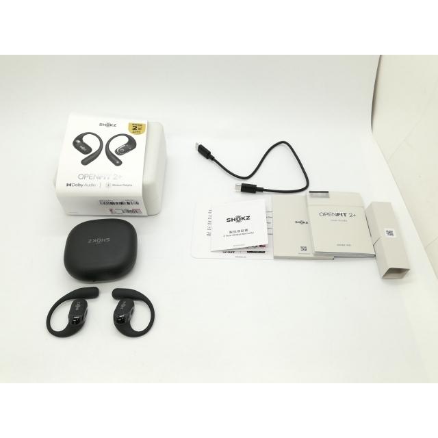 中古】Shokz OpenFit 2+ SKZ-EP-000050 [ブラック]【静岡】保証期間1