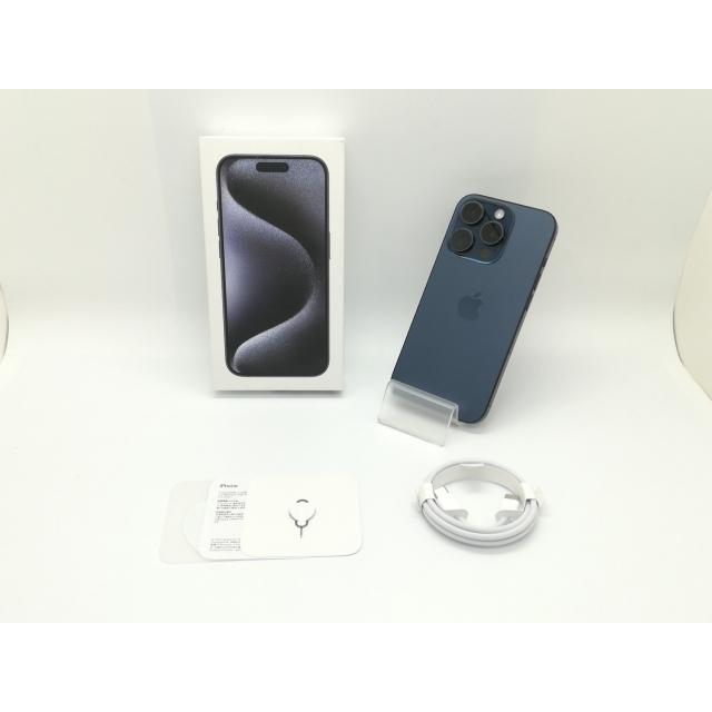 中古】Apple 国内版 【SIMフリー】 iPhone 15 Pro 512GB ブルー