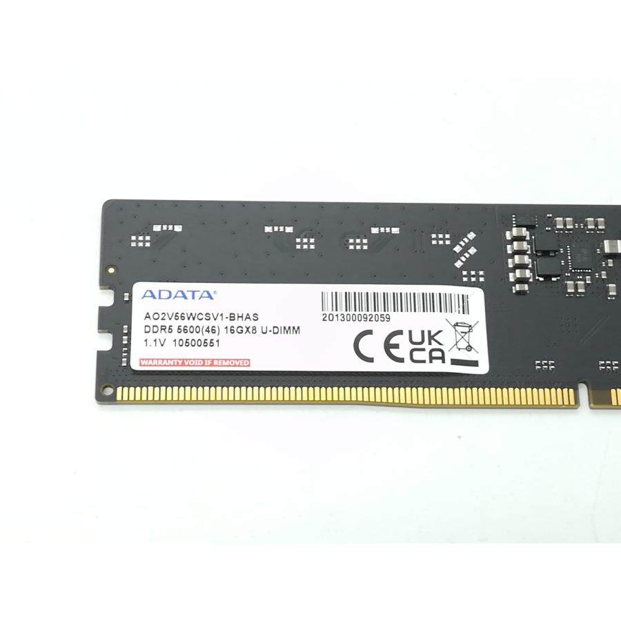 【中古良品】DDR5-5600 PC5-44800 16GBx2(32GB) 中古】DDR5 16GB 2枚組（合計32GB） DDR5-5600(PC5-44800