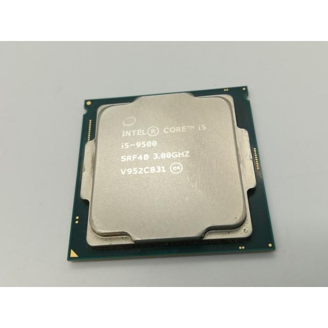 中古】Intel Core i5-9500 (3GHz/TB:4.4GHz/SRF4B/U0) bulk LGA1151/6C 