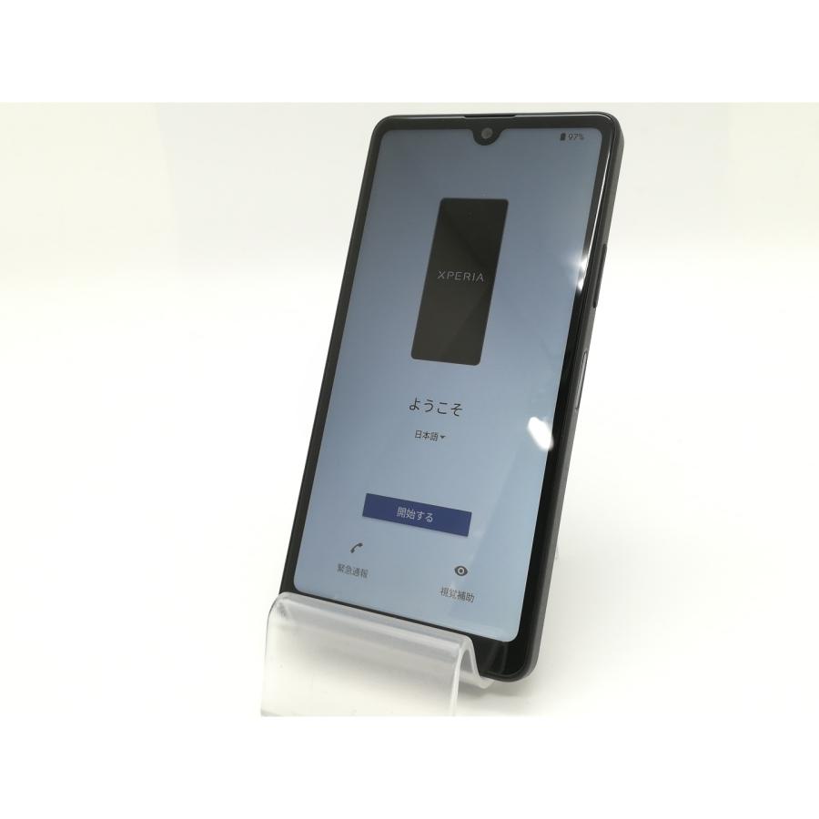 中古】SONY docomo 【SIMフリー】 Xperia Ace III ブラック 4GB 64GB
