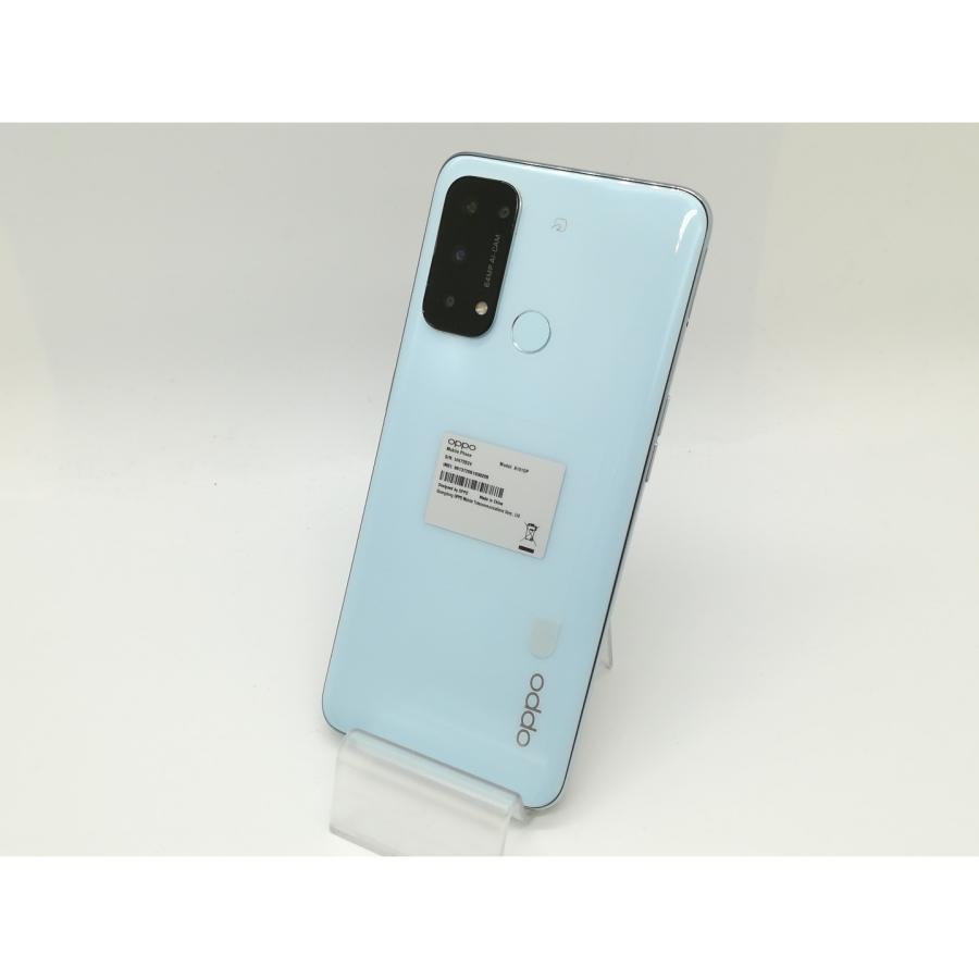 中古】Oppo ymobile 【SIMフリー】 OPPO Reno5 A アイスブルー 6GB