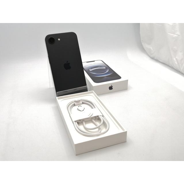 【中古】Apple 国内版 【SIMフリー】 iPhone 16e 128GB ブラック MD1Q4J/A【ECセンター】保証期間１ヶ月【ランクA】の画像