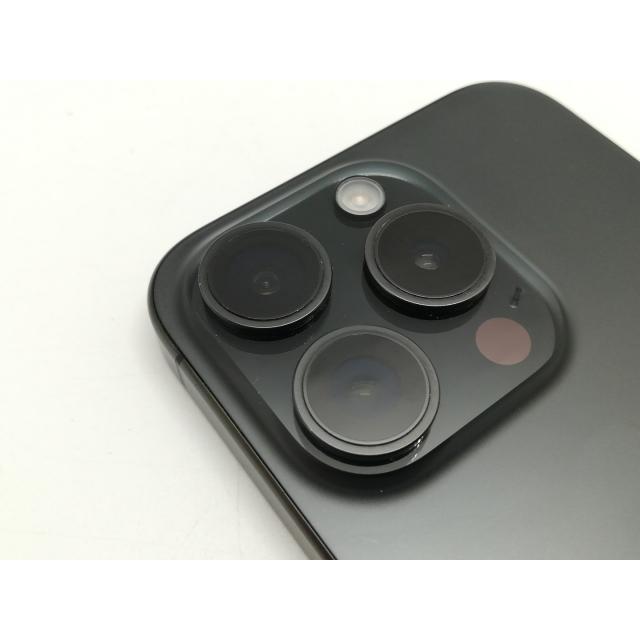 【中古】Apple 国内版 【SIMフリー】 iPhone 15 Pro 128GB ブラックチタニウム MTU73J/A【静岡】保証期間１ヶ月【ランクB】の画像