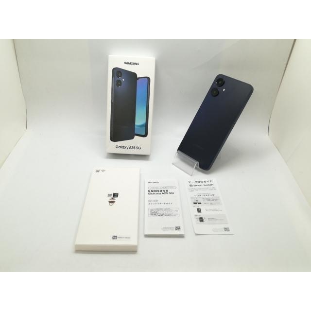 中古】SAMSUNG docomo 【SIMフリー】 Galaxy A25 5G ブラック 4GB 64GB