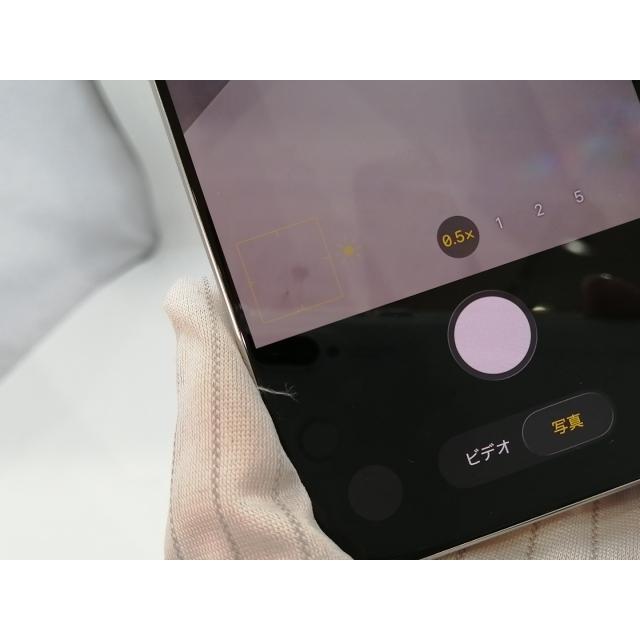 【中古】Apple docomo 【SIMフリー】 iPhone 16 Pro 256GB ホワイトチタニウム MYN13J/A【浜松駅前】保証期間１ヶ月【ランクC】の画像