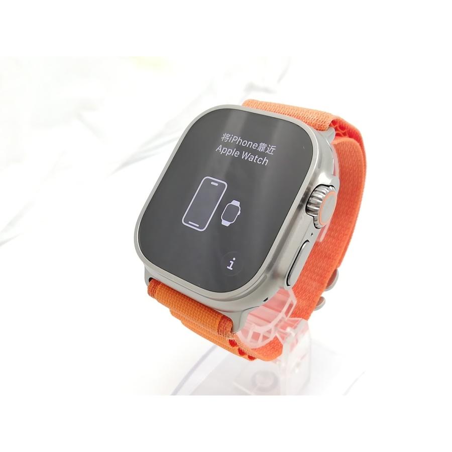 中古】Apple Apple Watch Ultra 49mm Cellular チタニウムケース