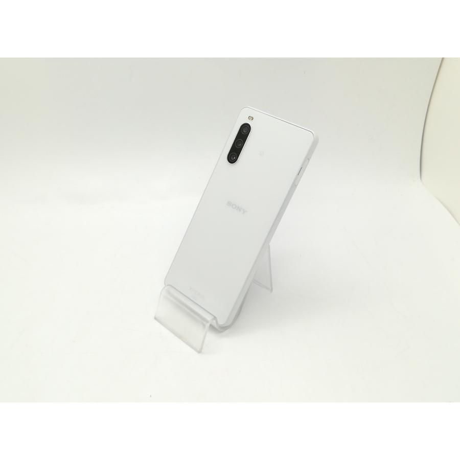 中古】SONY au 【SIMフリー】 Xperia 10 IV ホワイト 6GB 128GB SOG07
