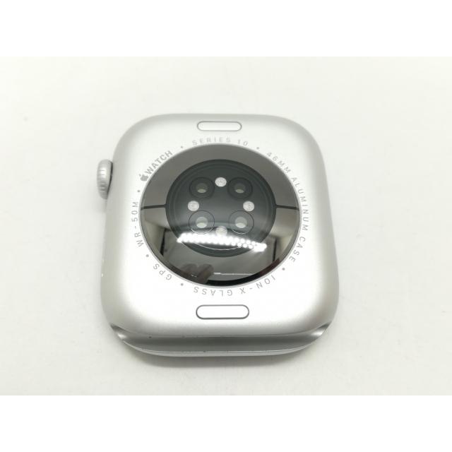 【中古】Apple Apple Watch Series10 46mm GPS シルバーアルミニウムケース/ブルークラウドスポーツループ MWWN3J/A【静岡】保証期間１ヶ月【ランクB】の画像