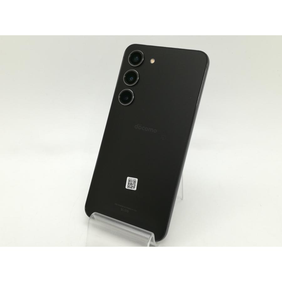 中古】SAMSUNG docomo 【SIMフリー】 Galaxy S23 ファントムブラック