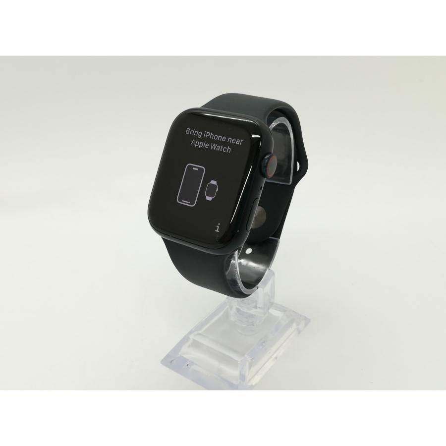 中古】Apple Apple Watch Series8 45mm Cellular ミッドナイト 