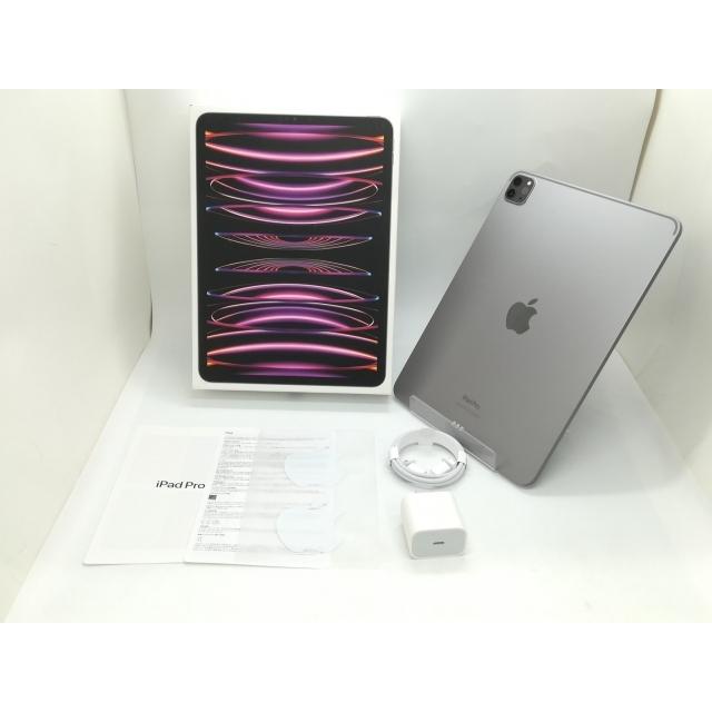 【中古】Apple 【Wi-Fi】 11インチ iPad Pro（第4世代/2022） 256GB スペースグレイ MNXF3J/A【静岡】保証期間１ヶ月【ランクA】の画像
