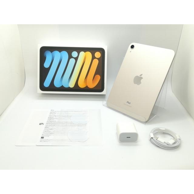 【中古】Apple 【Wi-Fi】 iPad mini（第6世代/2021） 256GB スターライト MK7V3J/A【静岡】保証期間１ヶ月【ランクA】の画像