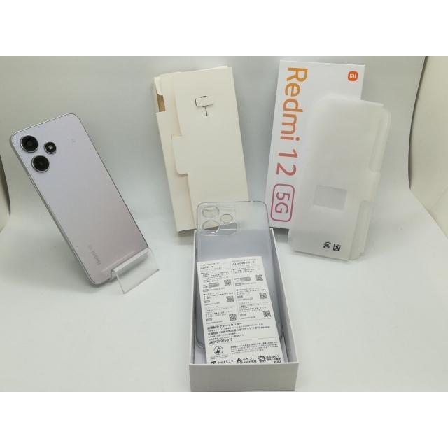 中古】Xiaomi UQmobile 【SIMフリー】 Redmi 12 5G 4GB 128GB ポーラー