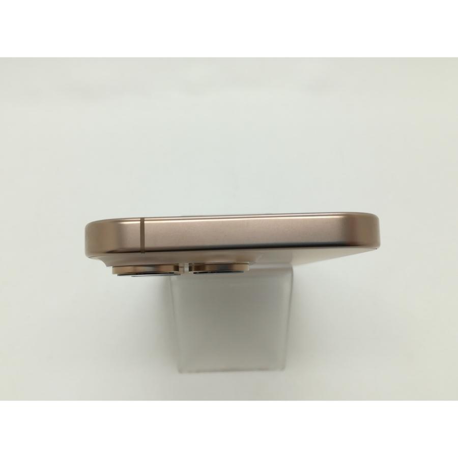 【中古】【赤ロム保証あり】Apple 楽天モバイル 【SIMフリー】 iPhone 16 Pro 128GB デザートチタニウム MYMX3J/A【なんば】保証期間１ヶ月【ランクA】の画像