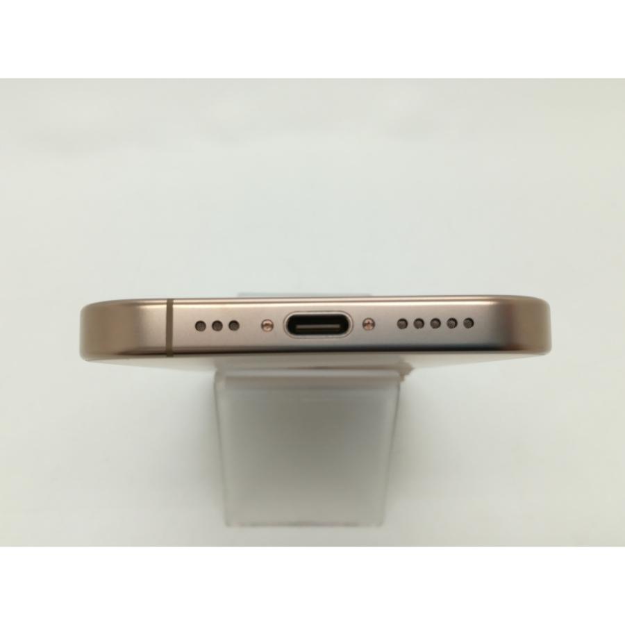 【中古】【赤ロム保証あり】Apple 楽天モバイル 【SIMフリー】 iPhone 16 Pro 128GB デザートチタニウム MYMX3J/A【なんば】保証期間１ヶ月【ランクA】の画像