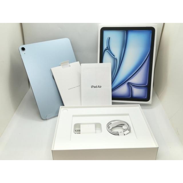 【中古】Apple 【Wi-Fi】 11インチ iPad Air（M2/2024） 256GB ブルー MUWH3J/A【静岡】保証期間１ヶ月【ランクA】の画像