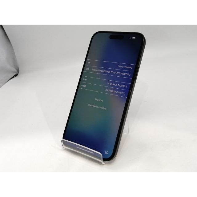 【中古】Apple 国内版 【SIMフリー】 iPhone 15 Plus 256GB ブラック MU0F3J/A【浜松駅前】保証期間１ヶ月【ランクB】の画像