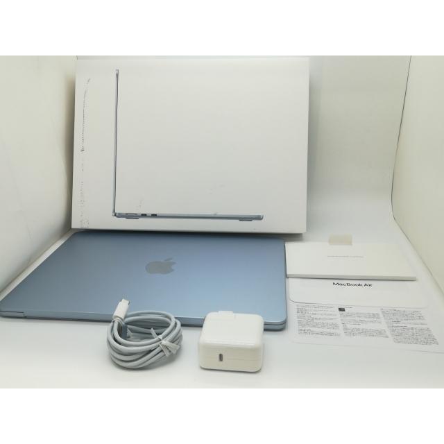 【中古】Apple MacBook Air 13インチ (M4,2025) M4(CPU:10C/GPU:8C) 16GB/256GB スカイブルー MC6T4J/A【静岡】保証期間１ヶ月【ランクA】の画像
